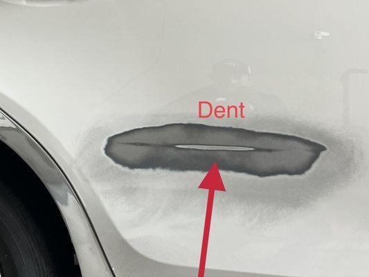 4. Damaged Door (Dent Exposed)