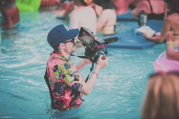 BTS In the pool!