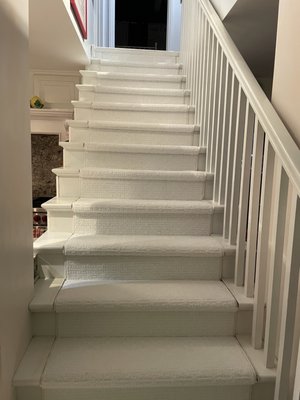 Beautiful finished stairs!!