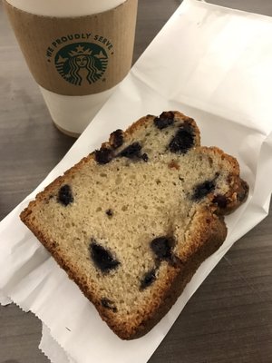 Lemon blueberry bread