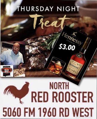 Flyer for the Red Rooster North