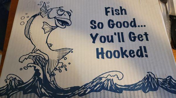 Fish Fry (Haddock) To-go: Loved their to-go box; The size of the box was a good indication to the very generous portions!