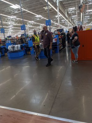 Brett and his coworkers whom are the few that harass customers whenever they can.  Beware brett will deny your purchase if he feels like it