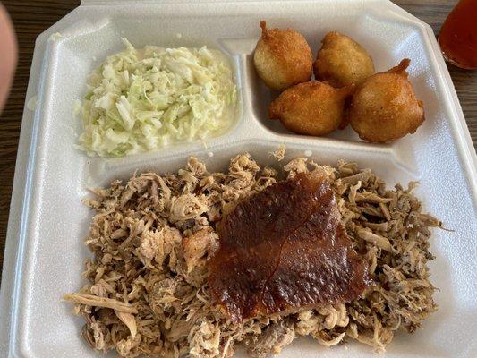 The small pork plate at Sid's.