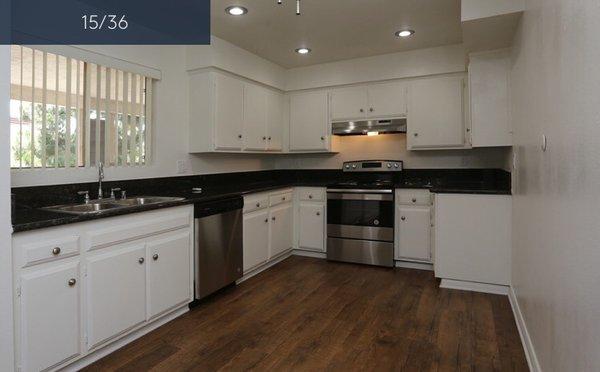 Updated appliances and granite counter tops!