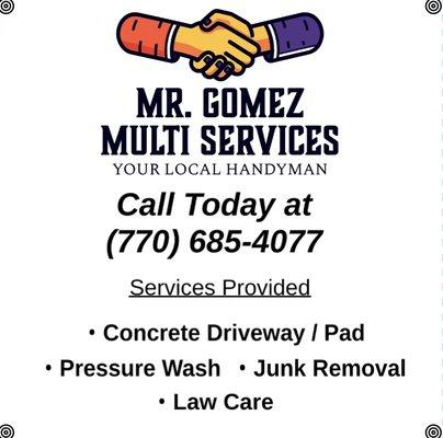 Mr Gomez Multi Services