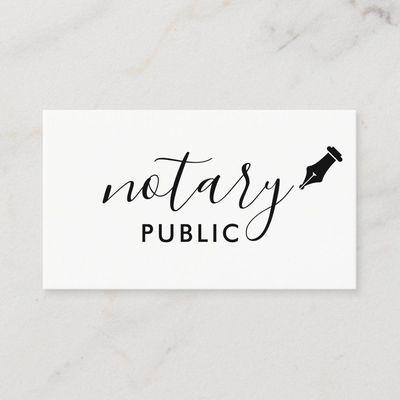 Notary Public/NNA Signing Agent