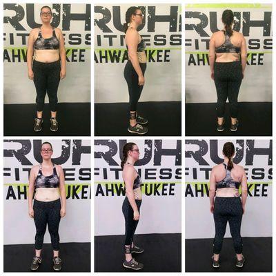 Aurora has lost over 30 pounds in just 3.5 months!!