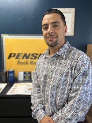 Luis on opening day! Proud Penske Agent! 954.904.2198