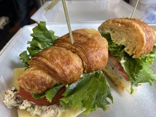 Chicken Croissant Sandwich