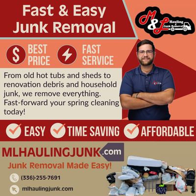 Our residential and commercial junk removal service is the perfect choice for those looking for a reliable and affordable removal service. W