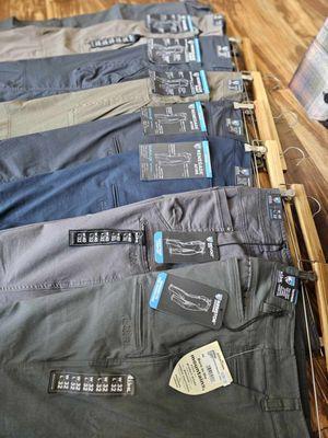 If you haven't tried on Men's or Women's Kuhl pants, you do not know what you're missing! Made for comfort, durability & versitility.