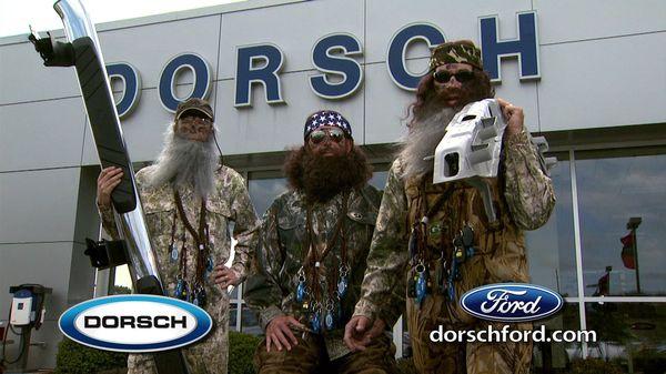 Still from the Truck Dynasty spot for Dorsch Ford