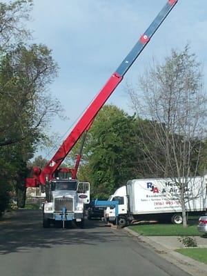 A residential install in action