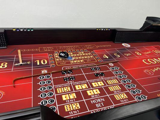 Craps Table