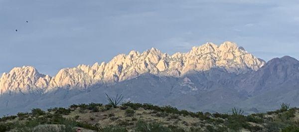 Organ Mountain Sunset