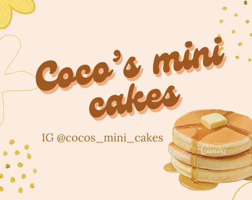 Coco’s mini cakes