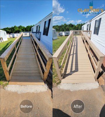 Ramp Before and After