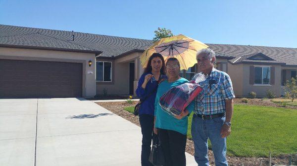 Happy Brand New home owners.