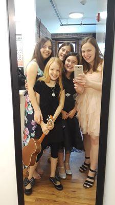 Backstage Mirror Selfie!