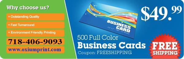 Business Cards SALE