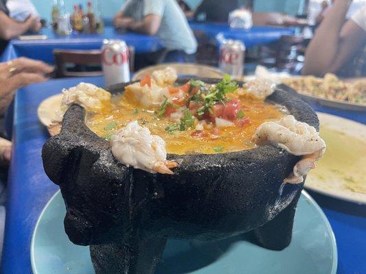 Molcajete caliente