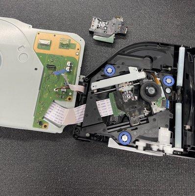 ps5 Not Reading Games? We repair ps5 game consoles that are not able to read games, ps5 laser replacement