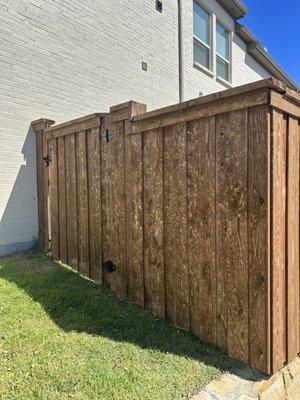 storm damage on a fence. We do the work from start to finish so you only deal with one contractor for all your repairs!