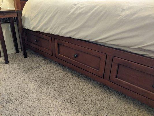 Lovely, deep drawers for added storage!