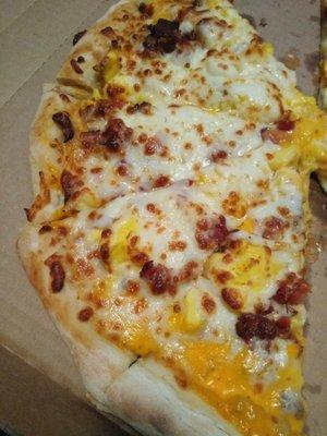 Amazing breakfast pizza!