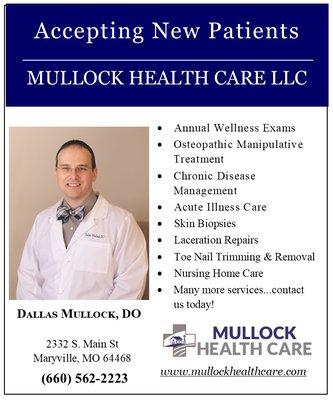 Dr. Dallas Mullock, D.O.