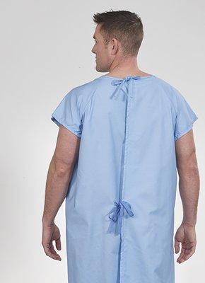 Man In Medical Gown (Back)