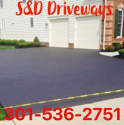 S&D Driveways 301-536-2751 Frederick MD