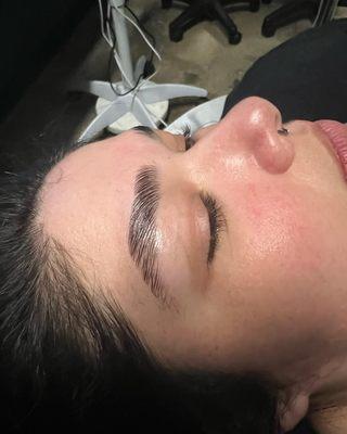 Brow lamination