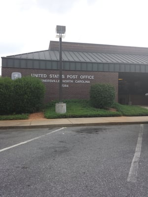 Front of post office