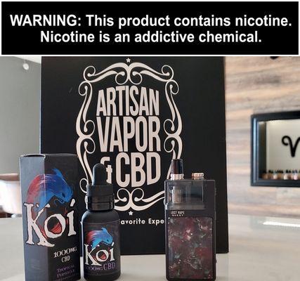 Available at the best Vape shop in Lake Worth, Fort Worth area