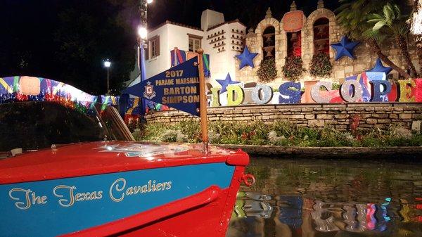 Fiesta Texas Cavaliers River Parade 2017