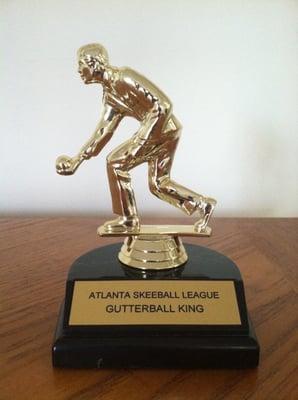 Gutterball King Trophy