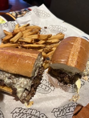 Philly Cheesesteak Sandwich