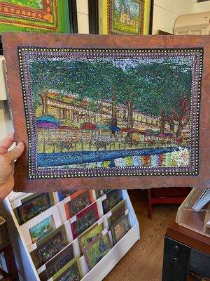 San Antonio River Walk 
Original painting by 
Yolix Luna