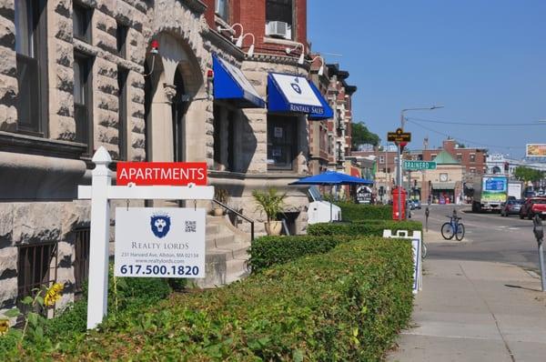 Realty Lords Office on Harvard Ave.