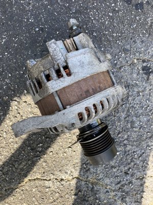 Broken alternator