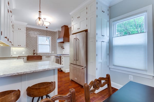 Refrigerator and pantry area