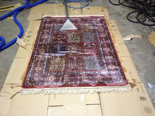 Oriental rug cleaning