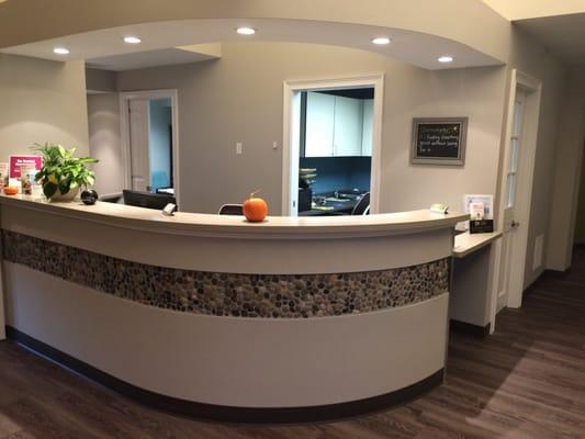 Front reception desk