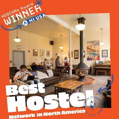 HI USA has been recognized as the winner of 4 HOSTELWORLD HOSCAR Awards, including Best Hostel Network in North America based...