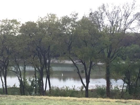 View in front of the school from the parking lot.