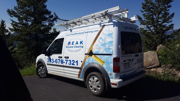 Peak Window Cleaning van