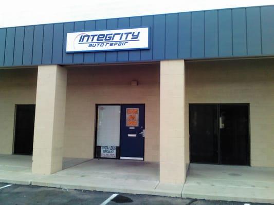 Customer front entrance