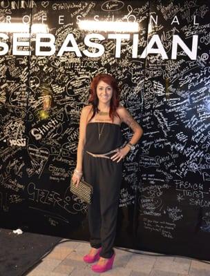 Sebastian Hair event in LA